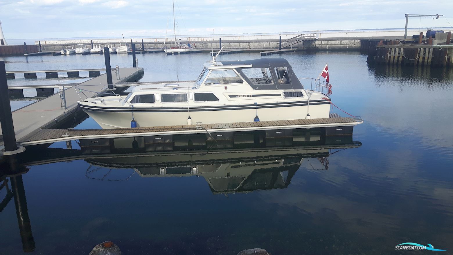 Apollo 32 DL Motorboat 1976, with Ford Mermaid engine, Denmark