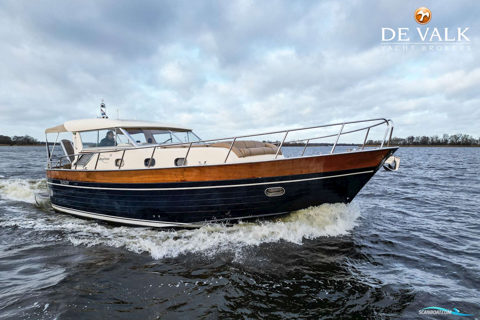 Apreamare 12 Motorboat 2004, with Caterpillar engine, The Netherlands