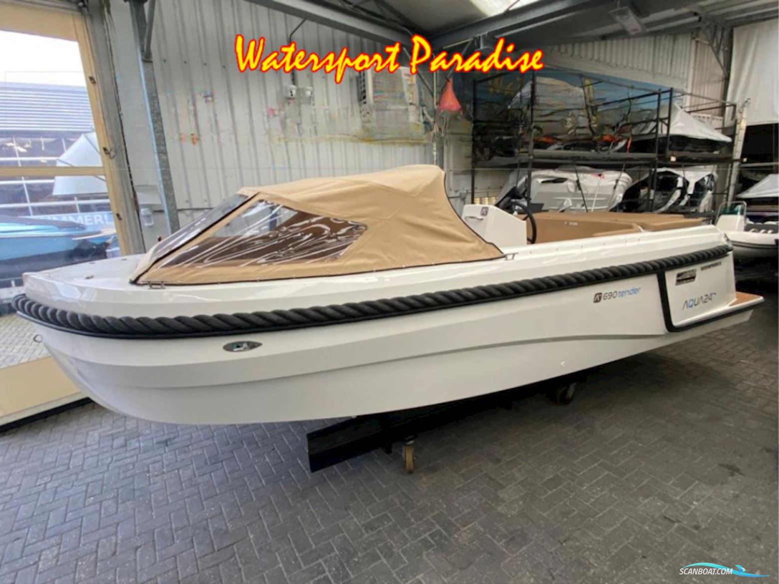 Aqua24 690 Tender Motorboat 2024, with Mercury engine, The Netherlands