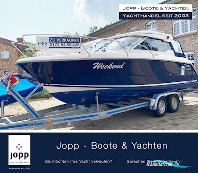 Aquador 22 HT Motorboat 2009, with Mercruiser 4,3 MPI A1 engine, Germany