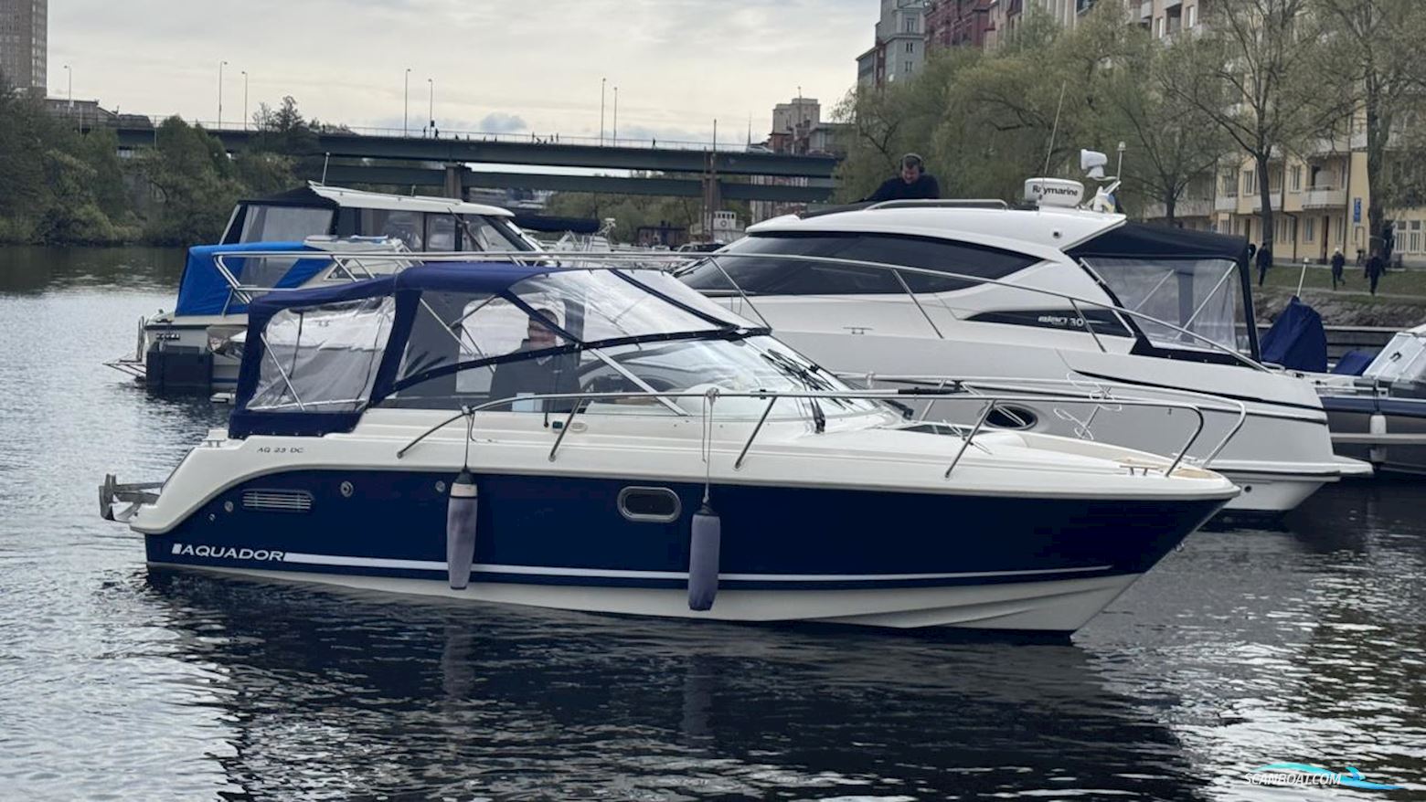Aquador 23 DC Motorboat 2007, with Mercruser engine, Sweden
