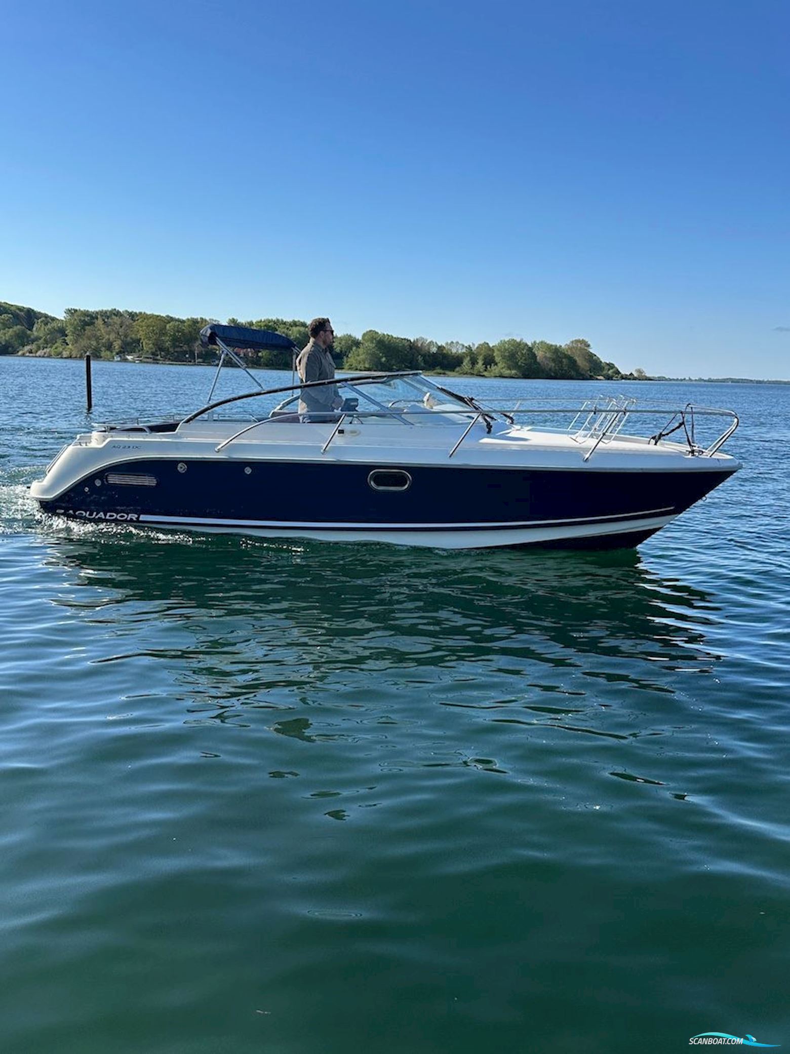 Aquador 23 DC Motorboat 2006, with Volvo Penta engine, Denmark