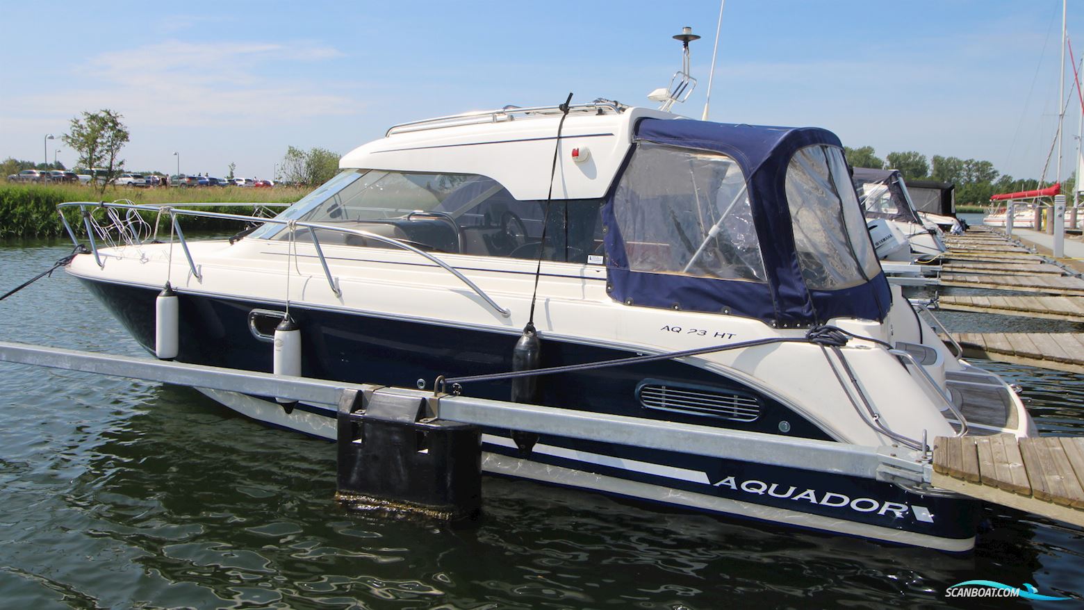 Aquador 23 HT  Motorboat 2007, with Volvo Penta engine, Denmark