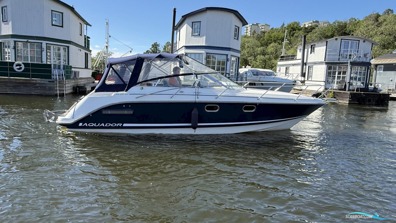 Aquador 26 DC Motorboat 2004, with Volvo Penta engine, Sweden