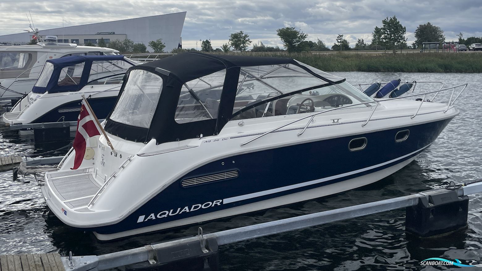 Aquador 26 DC Motorboat 2005, with Volvo Penta engine, Denmark