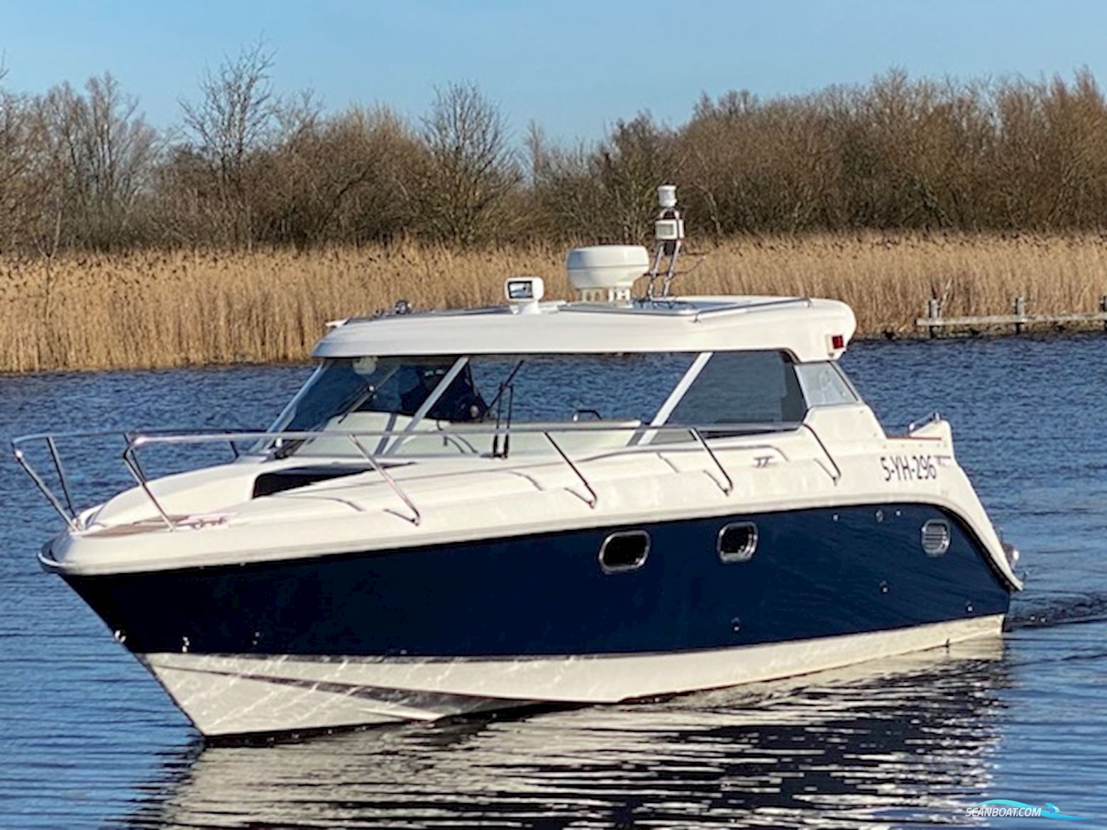 Aquador 26 Hard Top Motorboat 1999, with Volvo Penta engine, The Netherlands