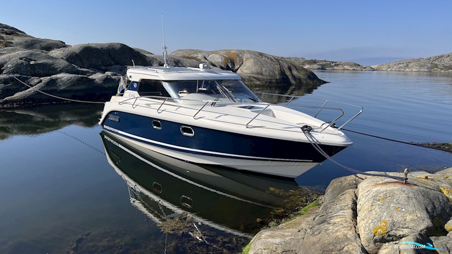 Aquador 26 HT Motorboat 2008, with Volvo Penta D6-330 DPH engine, Sweden