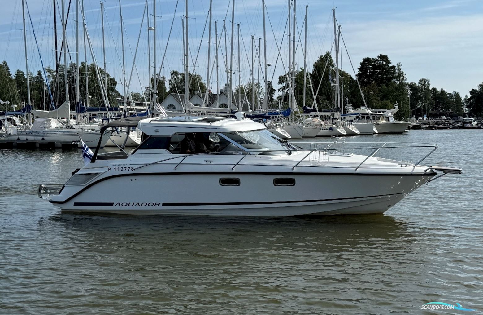 Aquador 27 HT Motorboat 2017, with Mercruiser engine, Sweden