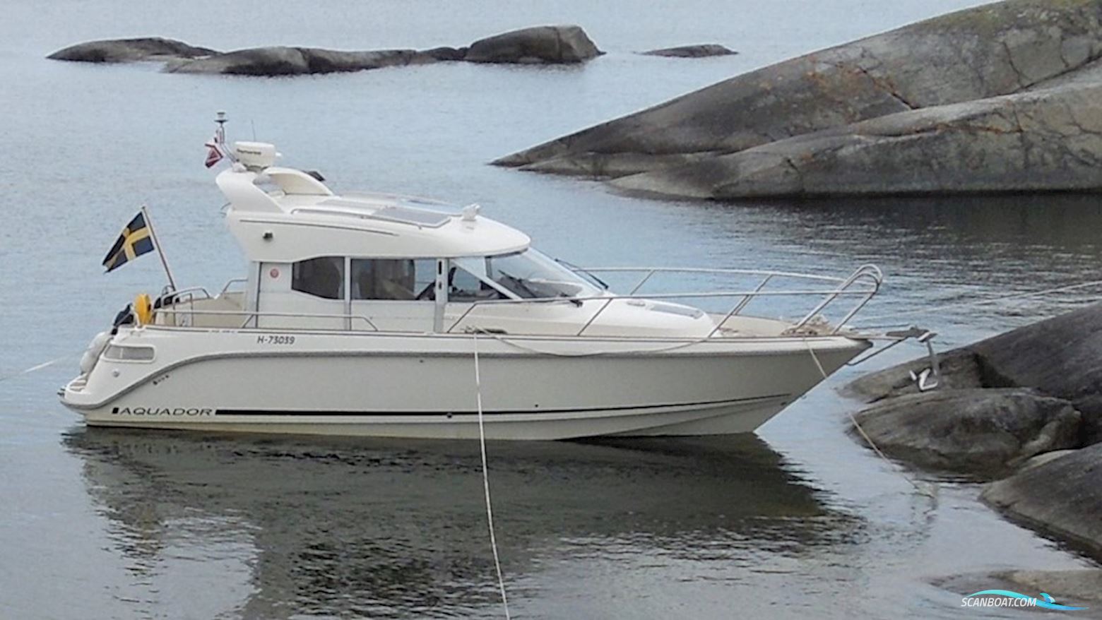 Aquador 28 C Motorboat 2006, with Volvo Penta D6-350 engine, Sweden