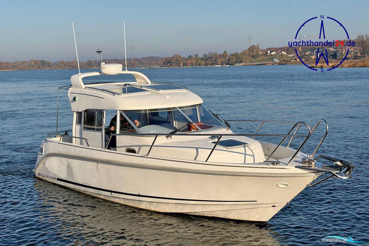 Aquador 28 C Motorboat 2007, with Volvo Penta engine, Germany