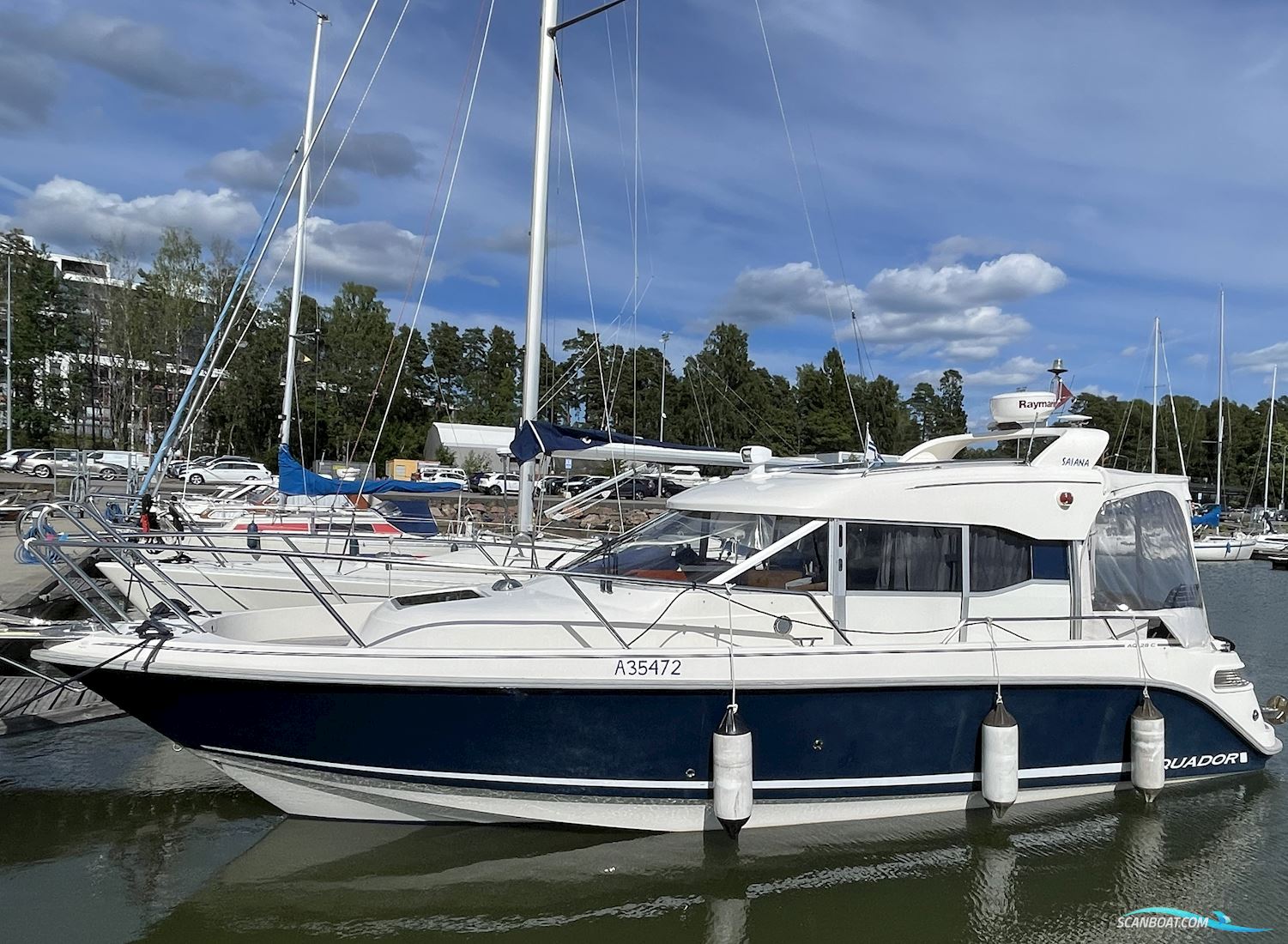 Aquador 28 C Motorboat 2007, with Volvo Penta D6 - 310 engine, Finland
