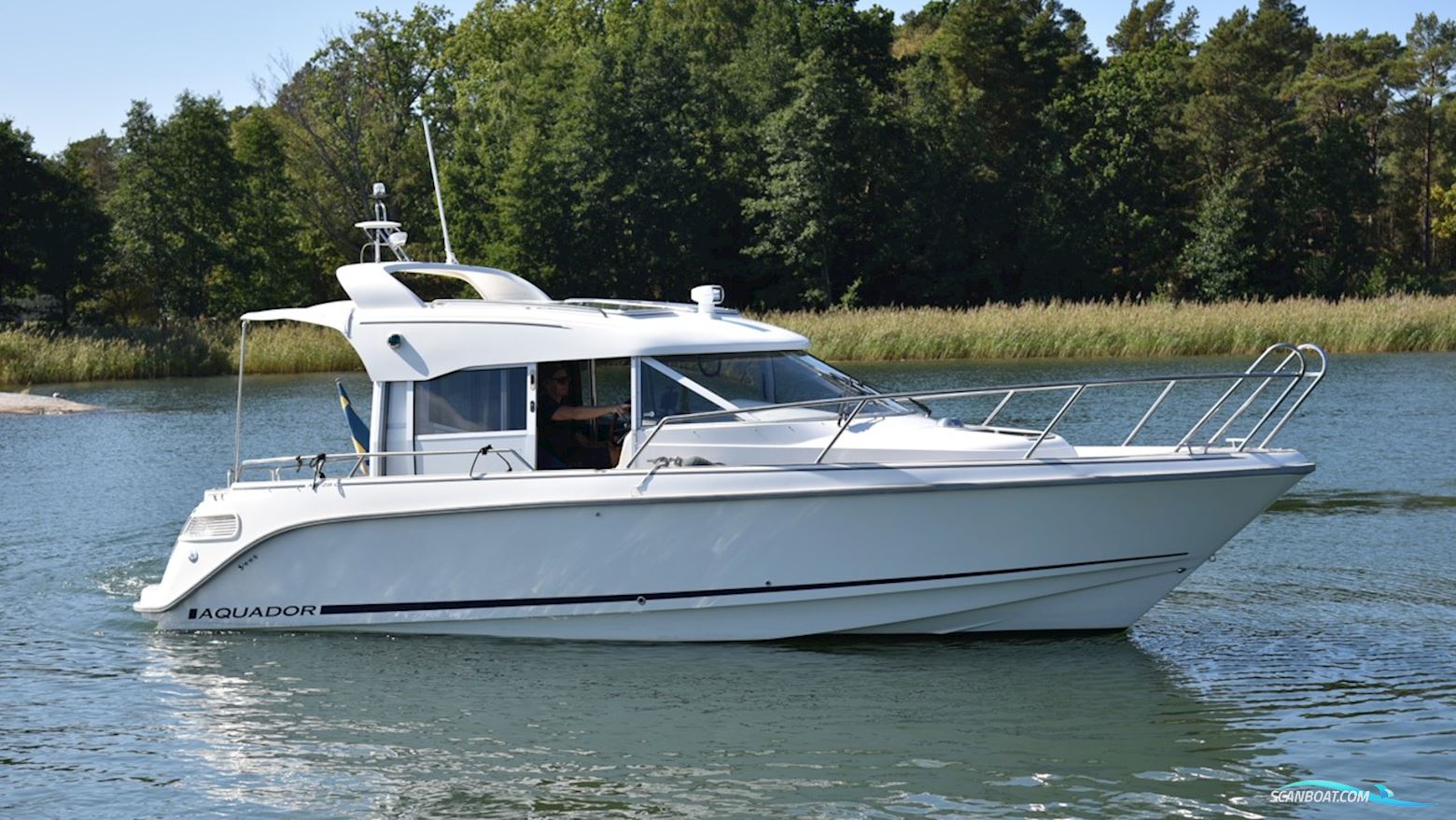 Aquador 28 C Motorboat 2006, with Volvo Penta engine, Sweden
