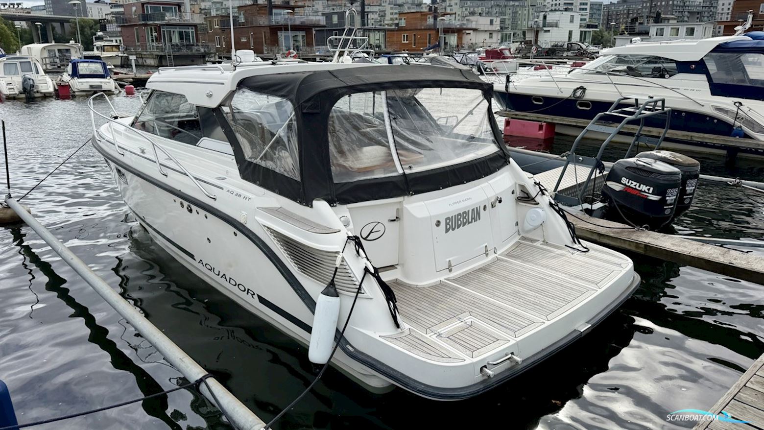 AQUADOR 28 HT Motorboat 2022, with Mercury engine, Sweden