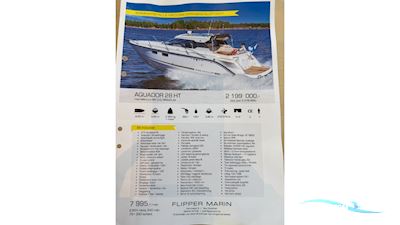 Aquador 28 HT Motorboat 2022, with Mercury engine, Sweden