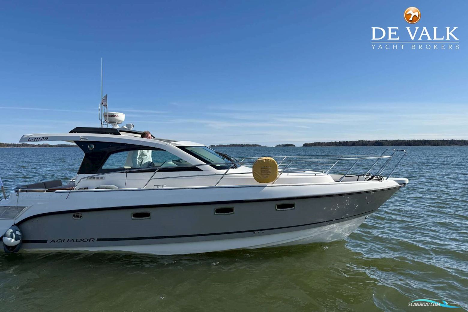 Aquador 35 Motorboat 2013, with Volvo Penta engine, Finland