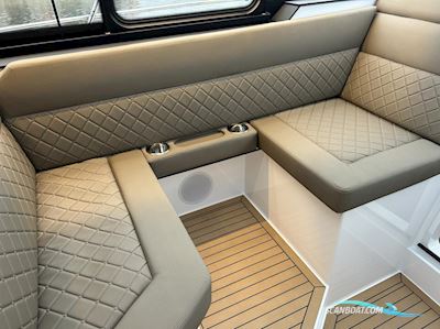 Aquador 400 HT Motorboat 2026, with Med 2 x Volvo Penta D4 Diesel Med Joystick engine, Denmark