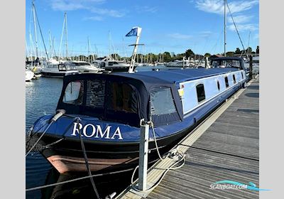 Aqualine Canterbury 70 Barge Motorboat 2020, with Yanmar Shire engine, United Kingdom