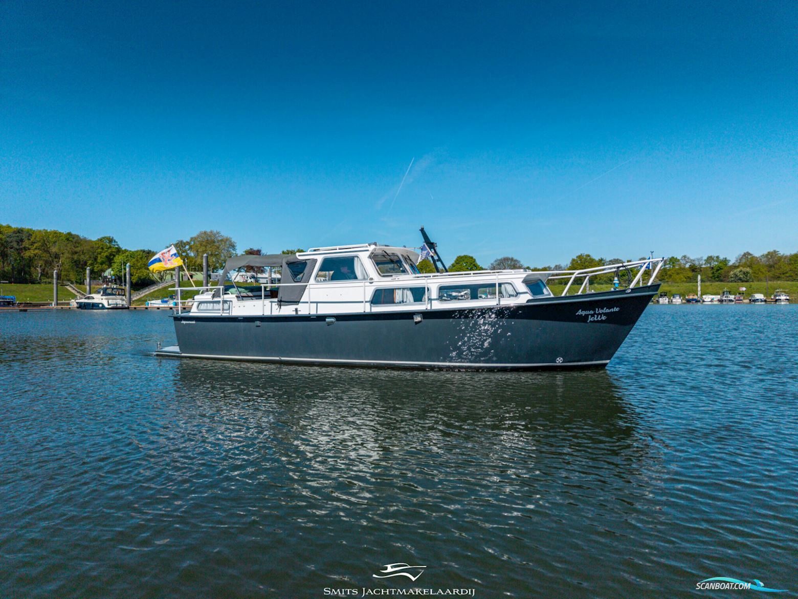 Aquanaut 10.35 OK/AK Motorboat 1979, with Craftsman engine, The Netherlands