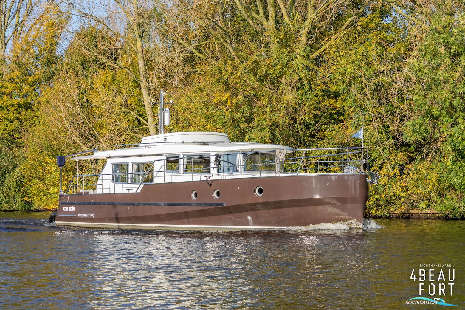 Aquanaut Andante 438 OC Motorboat 2016, with Perkins M150Ti engine, The Netherlands