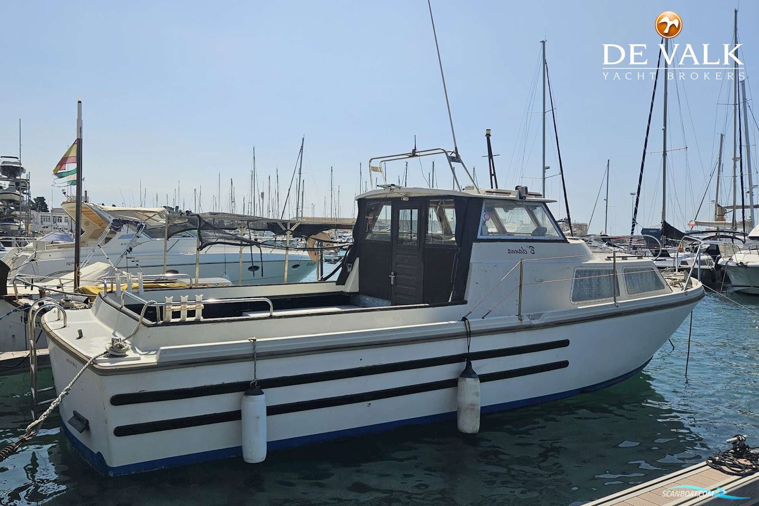 Aquastar 33 Sports Ranger Motorboat 1974, with Ford engine, Spain