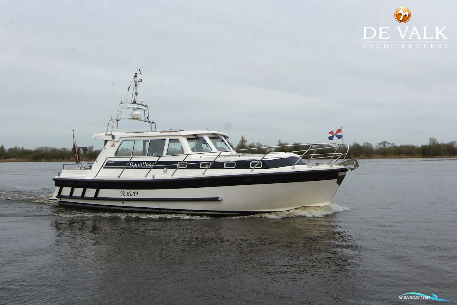 Aquastar Ocean Ranger 38 Motorboat 1999, with Volvo Penta engine, The Netherlands