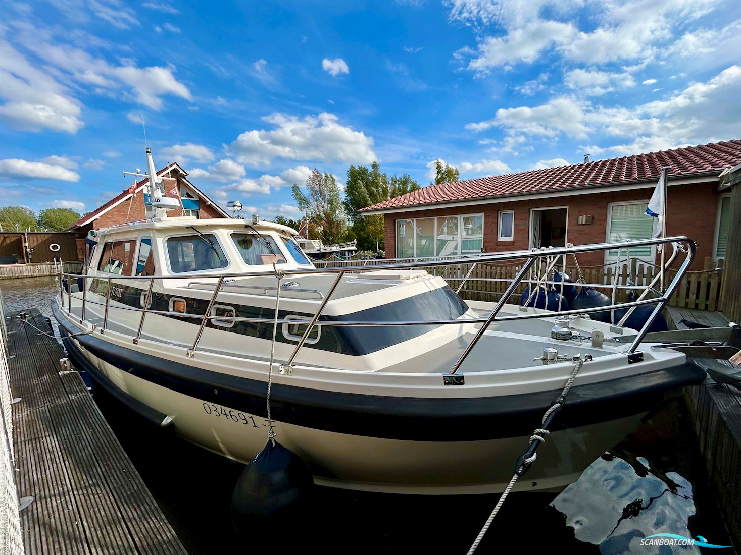 Aquastar Ocean Ranger 38 Motorboat 2006, with Yanmar 6LY 2A-Stp engine, Germany