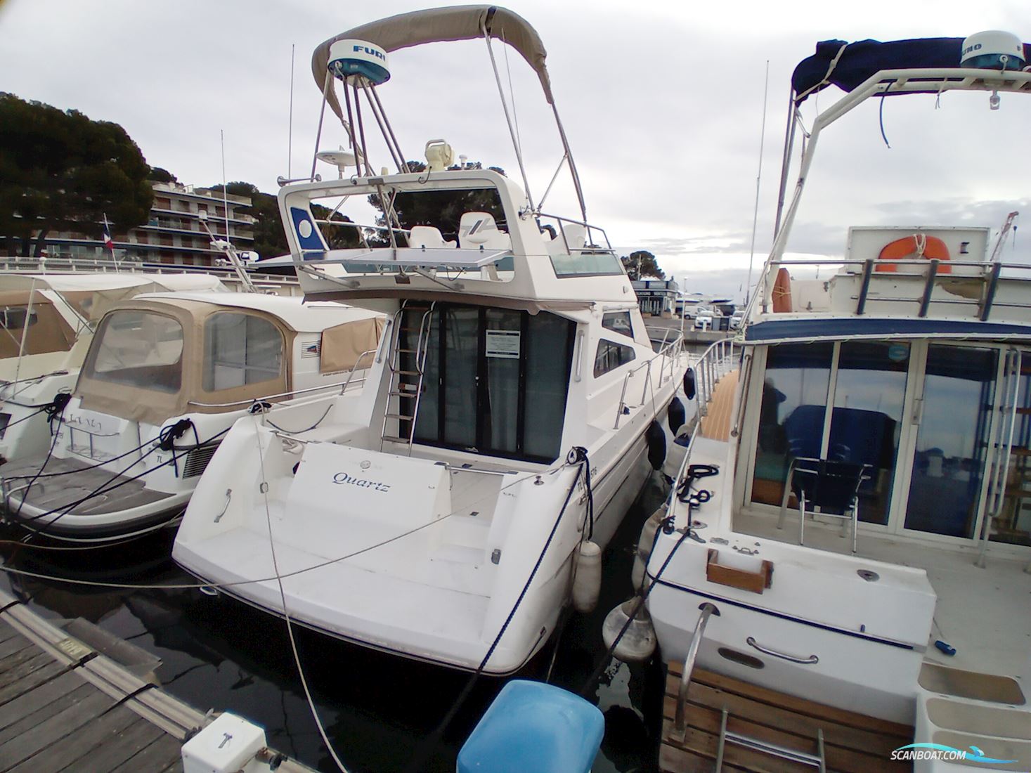 Arcoa 1107 Fly Motorboat 1997, with Iveco engine, France