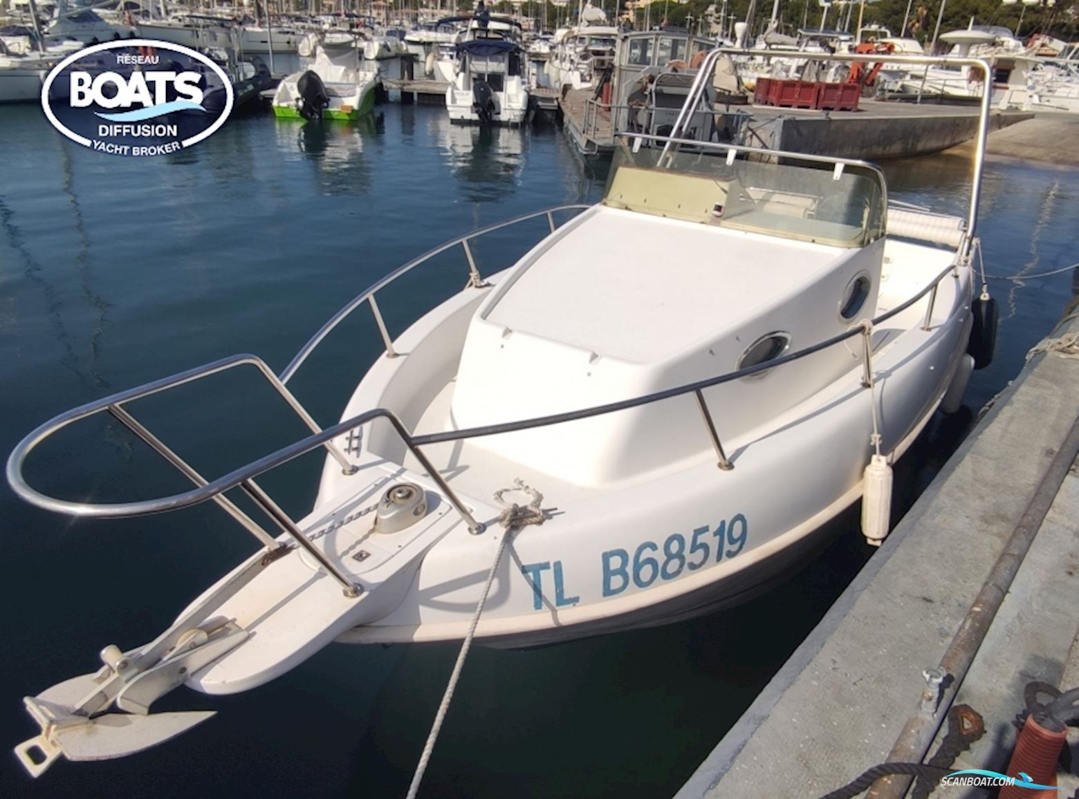 Arkos 747 WA Motorboat 2002, with Mercruiser engine, France