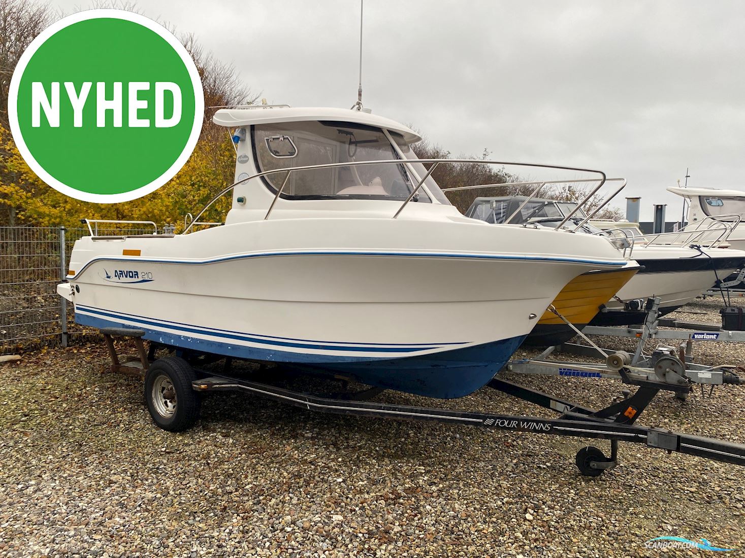 Arvor 210 Motorboat 2007, with VW Diesel engine, Denmark