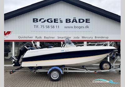 Askeladden 525 Excel Topline Med 115 hk Mercury-Efi 4 Takt og Brenderup 1300 kg Bådtrailer Motorboat 2007, with Mercury engine, Denmark