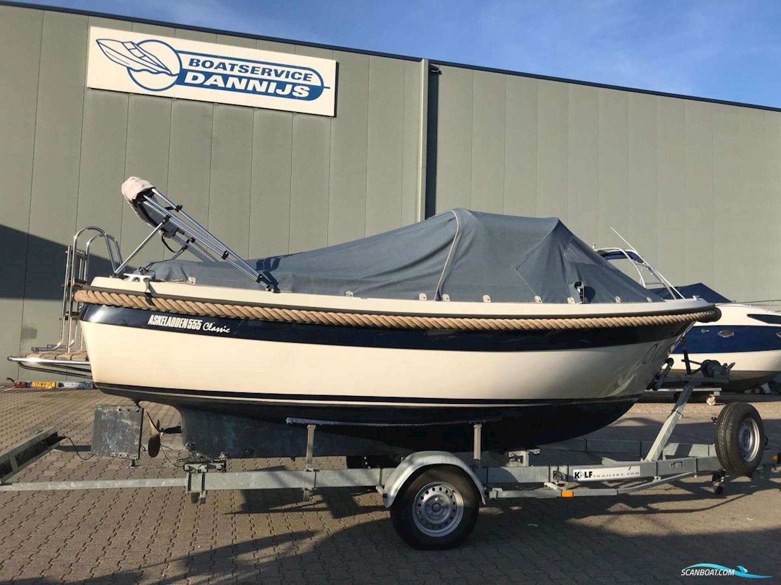 Askeladden 555 Classic Sloep Motorboat 1996, with Yanmar engine, The Netherlands
