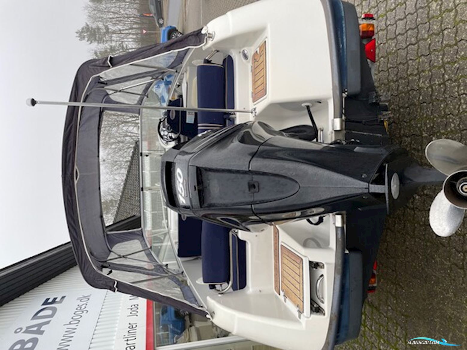 Askeladden 605 Explorer Med 150 h Mercury Verado og Brenderup Bådtrailer