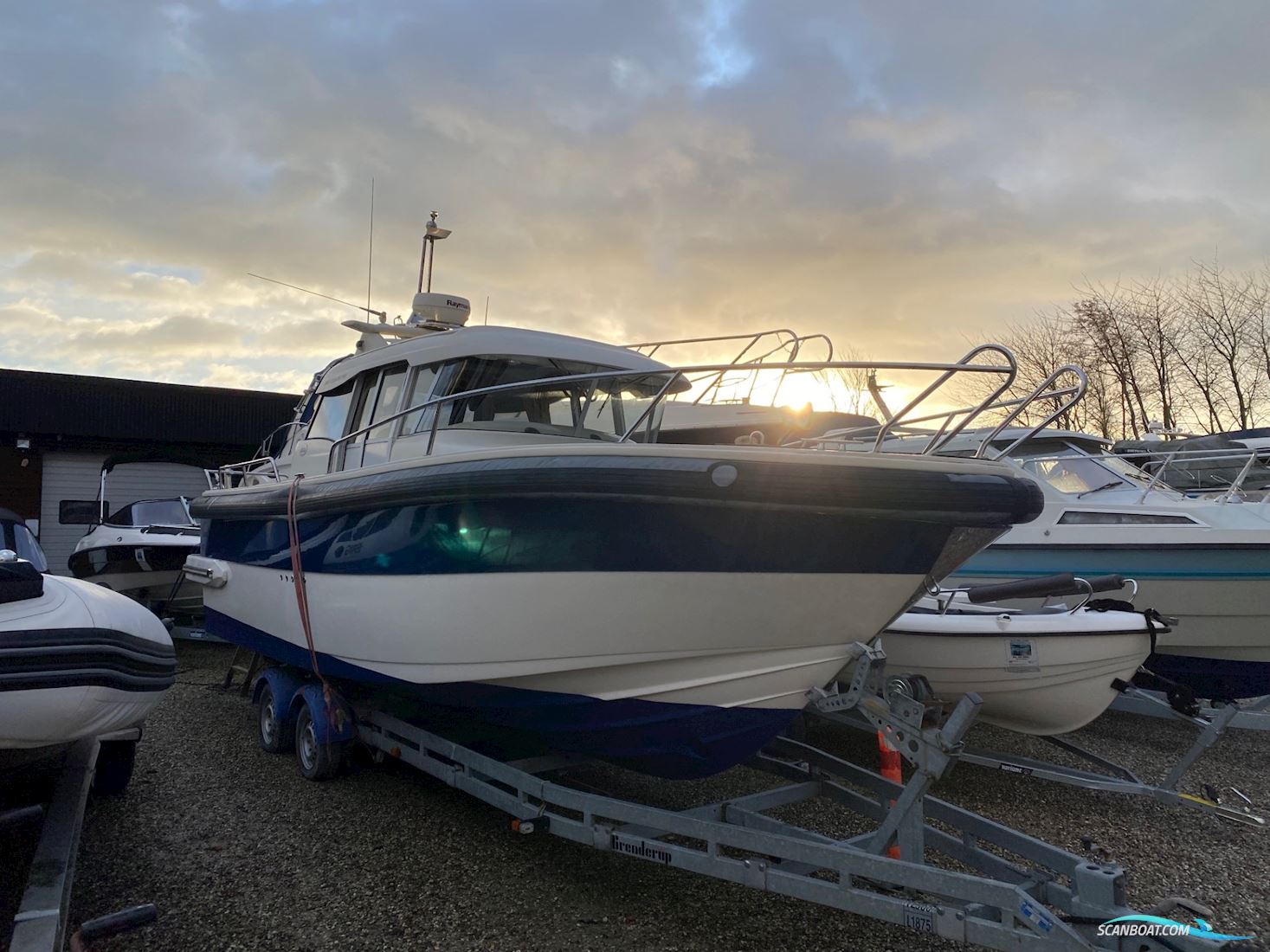 Askeladden 805 Commuter Motorboat 2005, with Hyundai Sesall 270 engine, Denmark