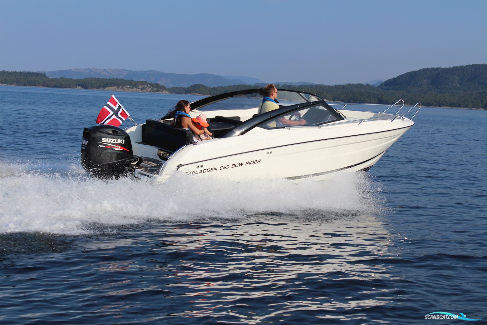 Askeladden Askeladden C65 Bowrider Motorboat 2026, with Mercury 150 EXLPT EFI engine, Denmark