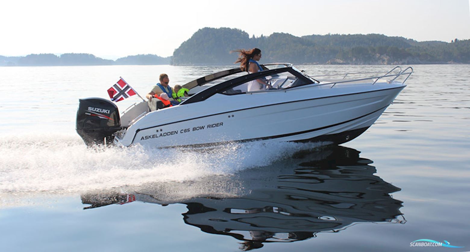 Askeladden C65 Bowrider Motorboat 2025, with Mercury engine, Denmark