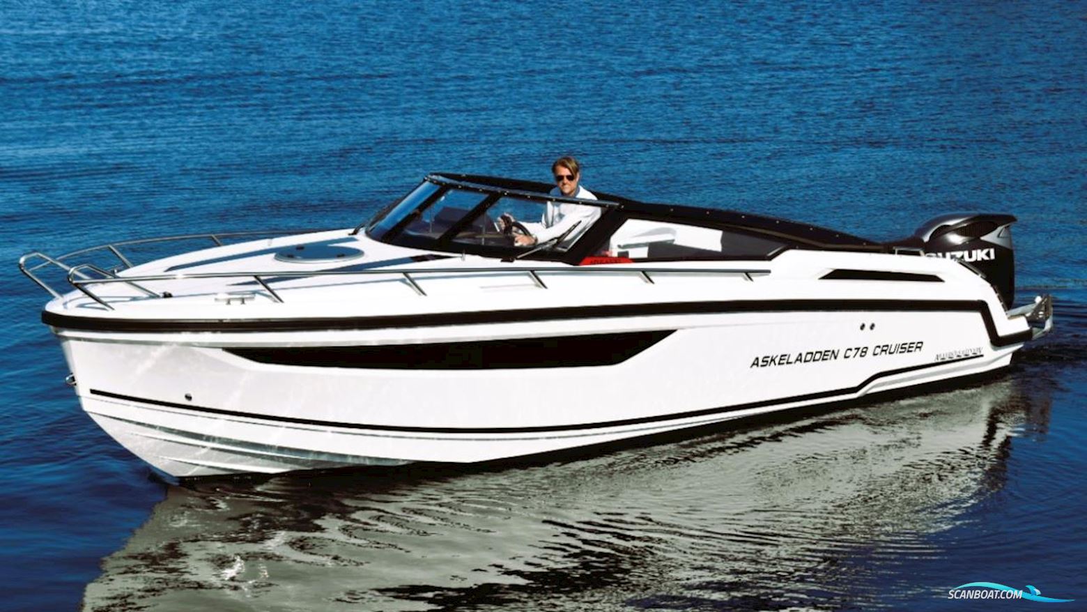 Askeladden C78 Cruiser Motorboat 2023, with Suzuki engine, Sweden