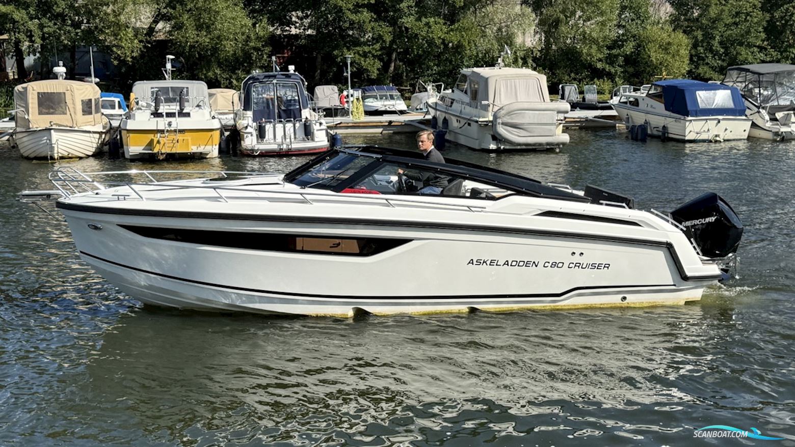 ASKELADDEN C80 Cruiser Motorboat 2022, with Mercury engine, Sweden