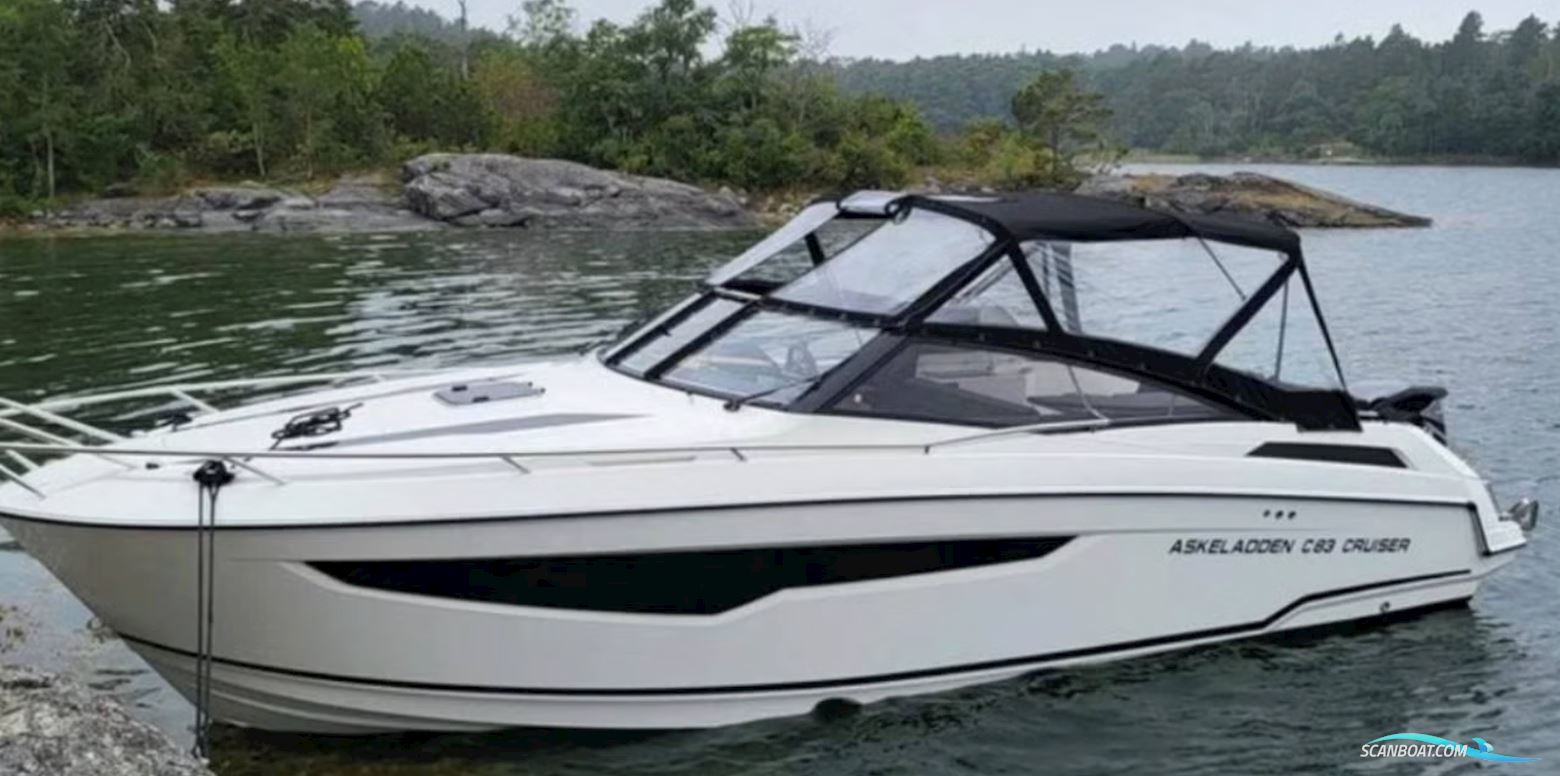 Askeladden C83 Cruiser Motorboat 2018, with Suzuki engine, Sweden