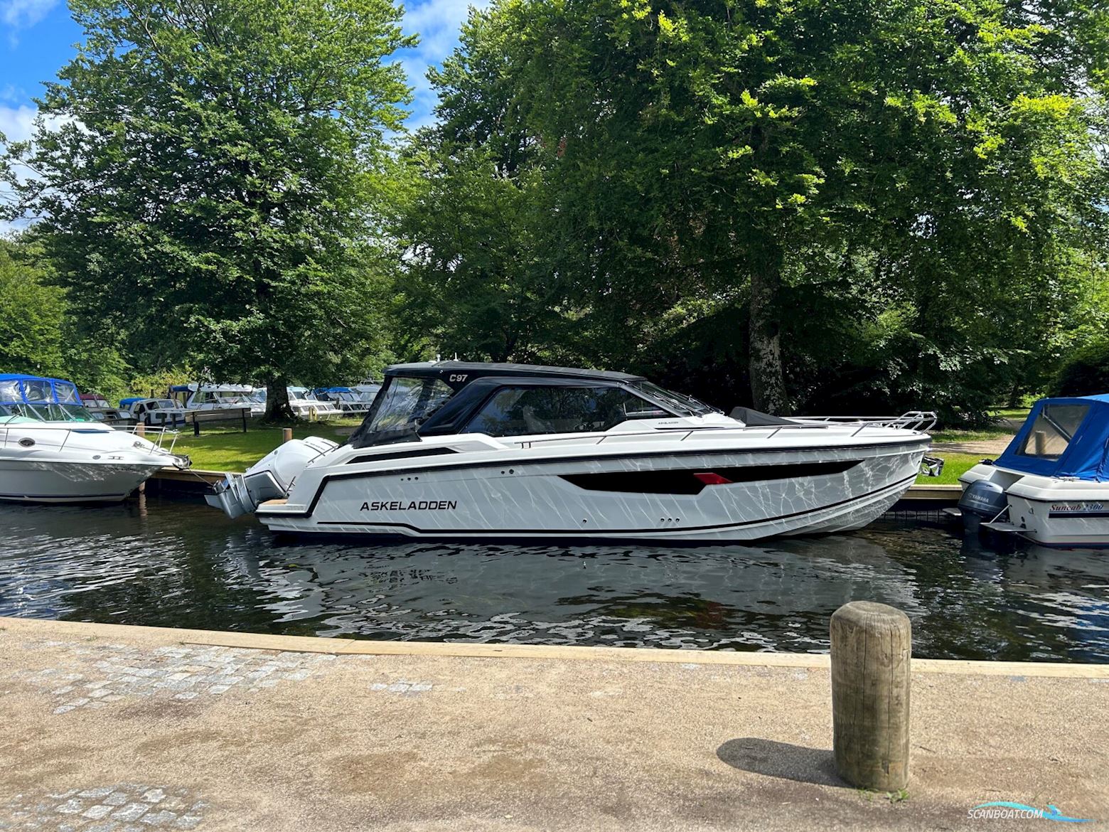 Askeladden C97 Motorboat 2025, with Mercury engine, Denmark