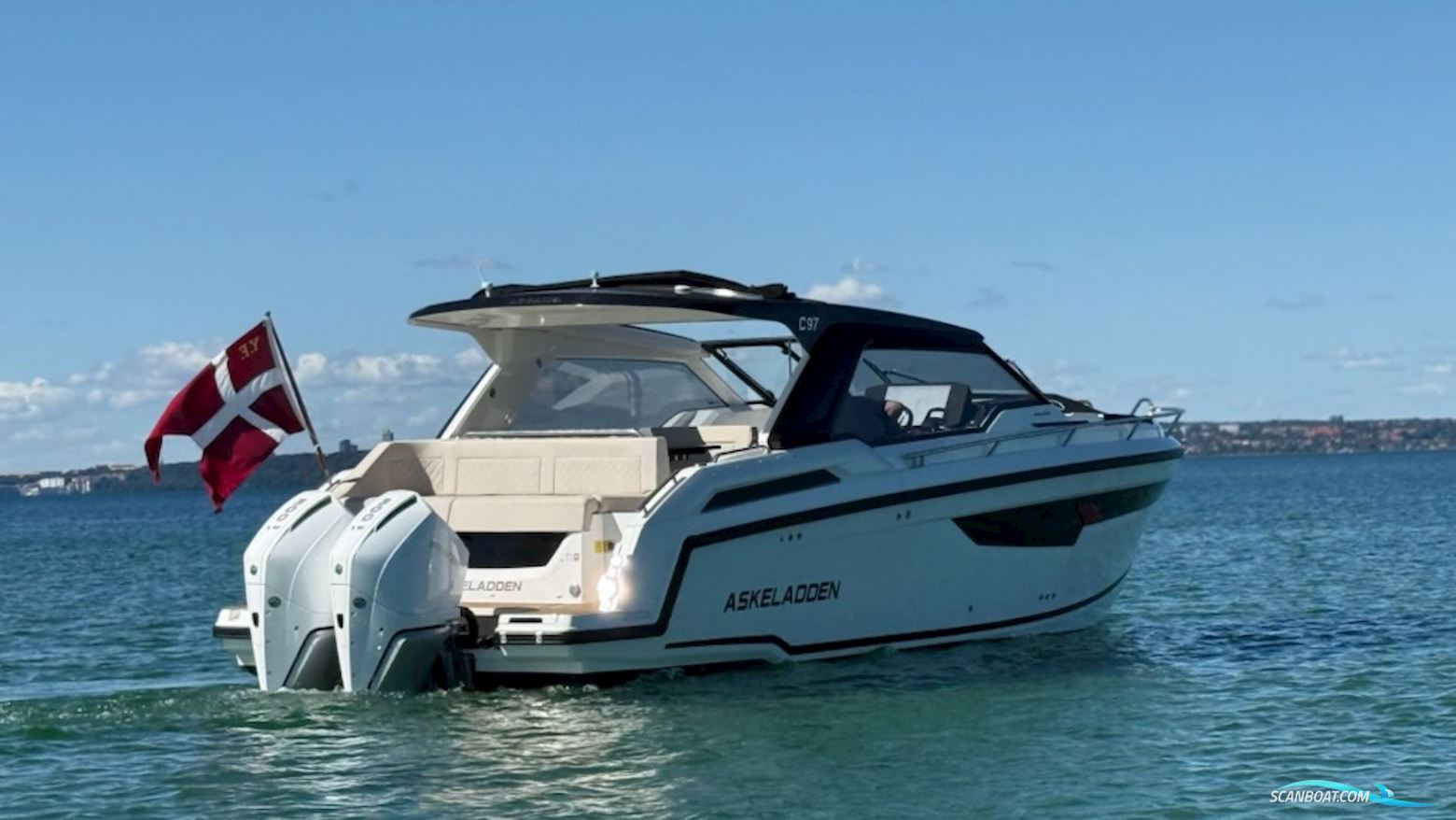 Askeladden C97 Motorboat 2024, with Mercury engine, Denmark