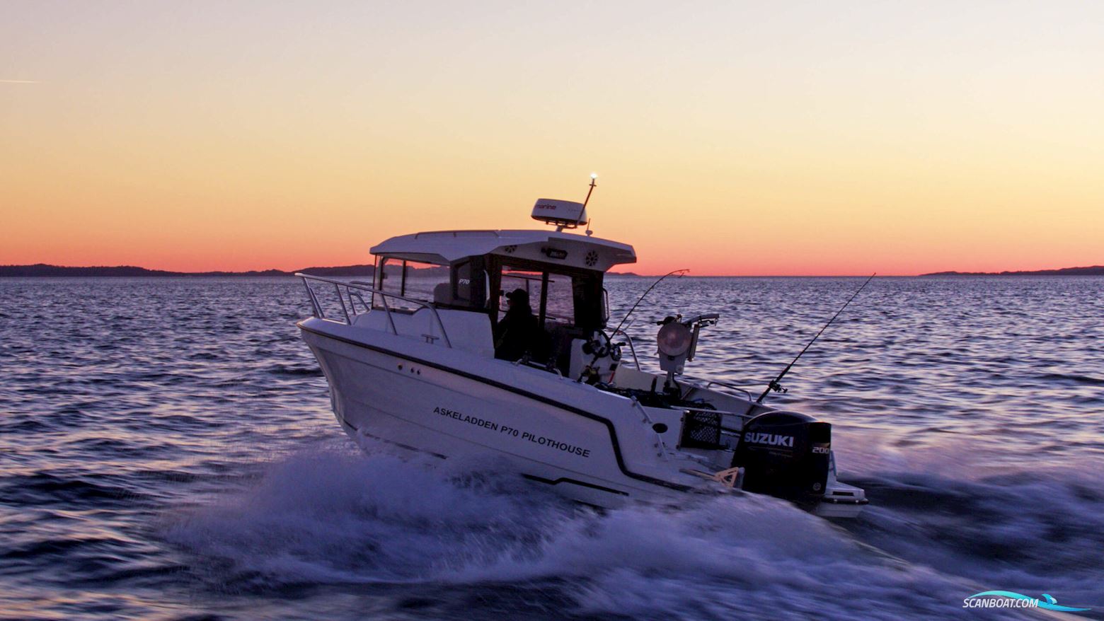 Askeladden P70 Motorboat 2025, with Mercury engine, Denmark