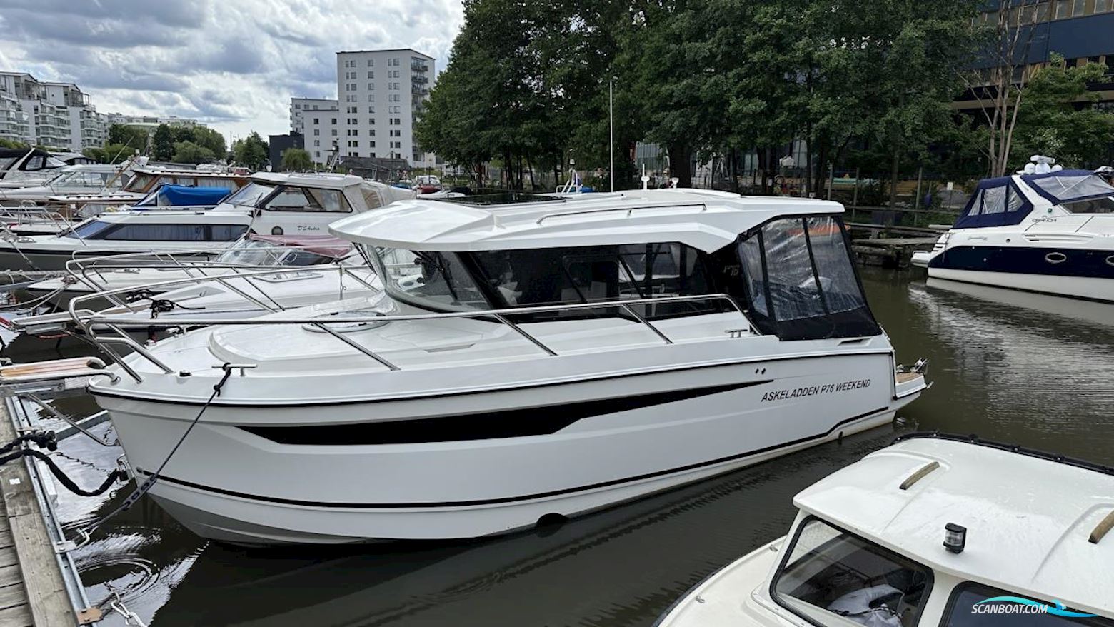 Askeladden P76 Weekend Motorboat 2022, with Suzuki engine, Sweden