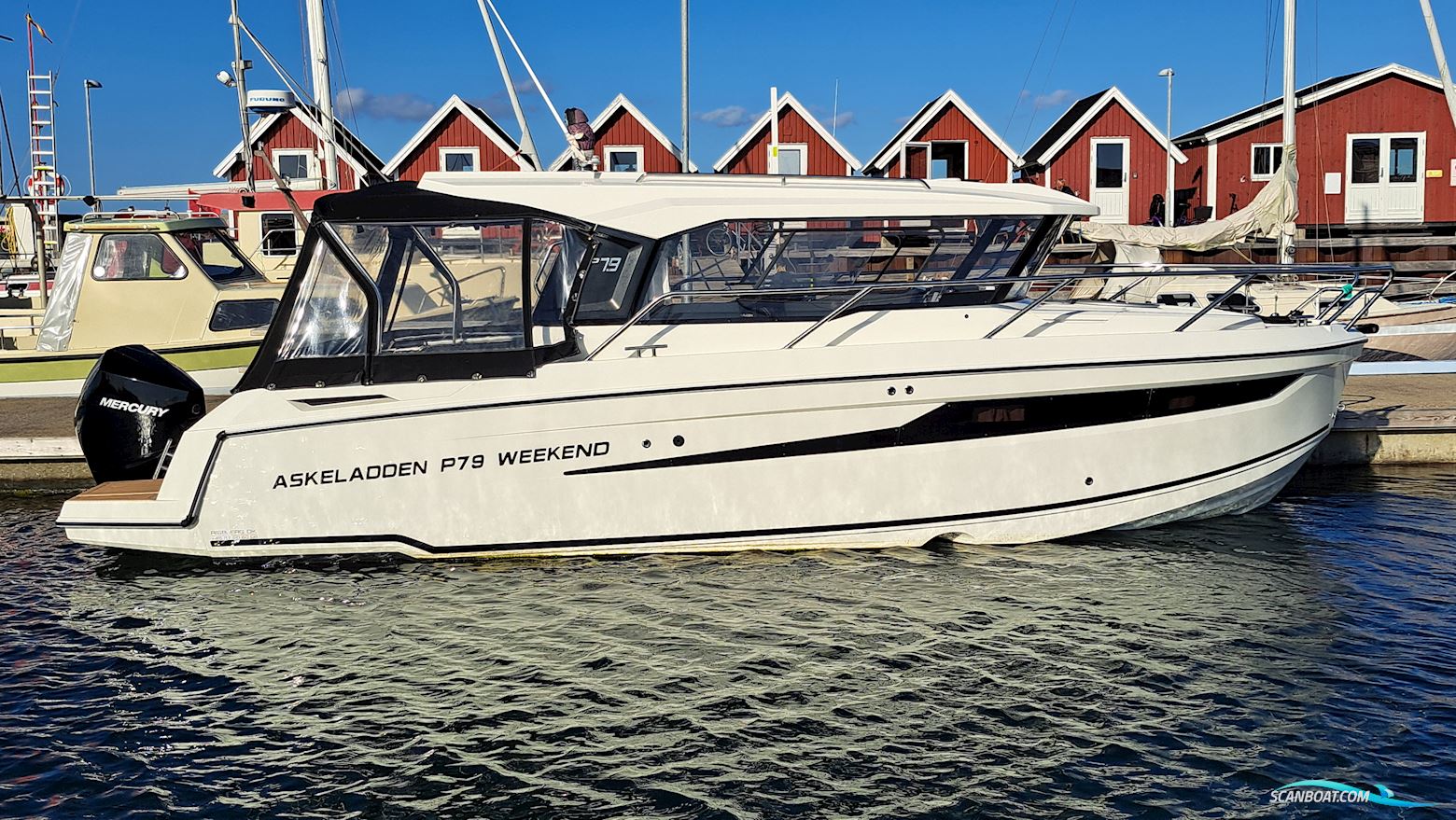 Askeladden P79 Weekend Motorboat 2022, with Mercury 4 stroke engine, Denmark