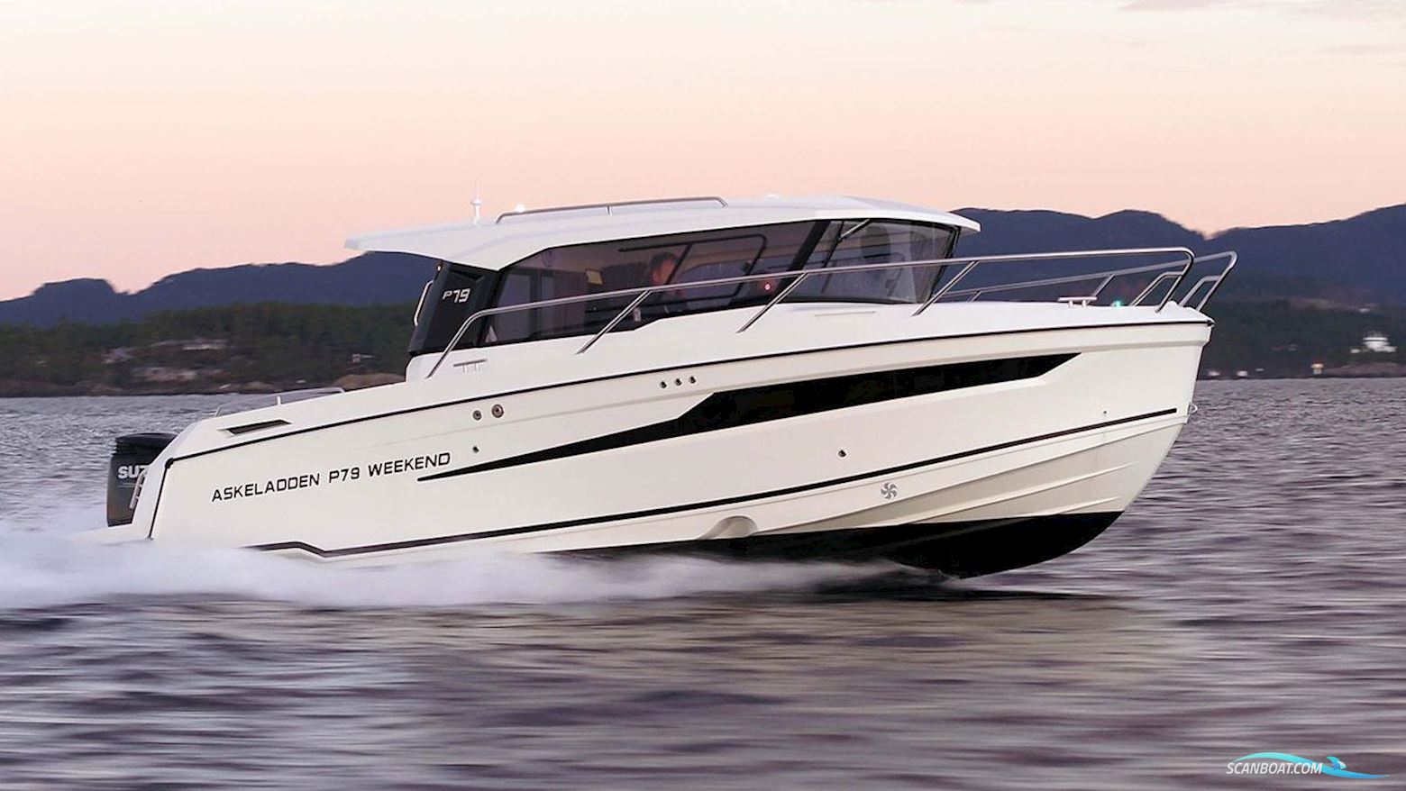 Askeladden P79 Weekend Motorboat 2023, with Suzuki engine, Sweden