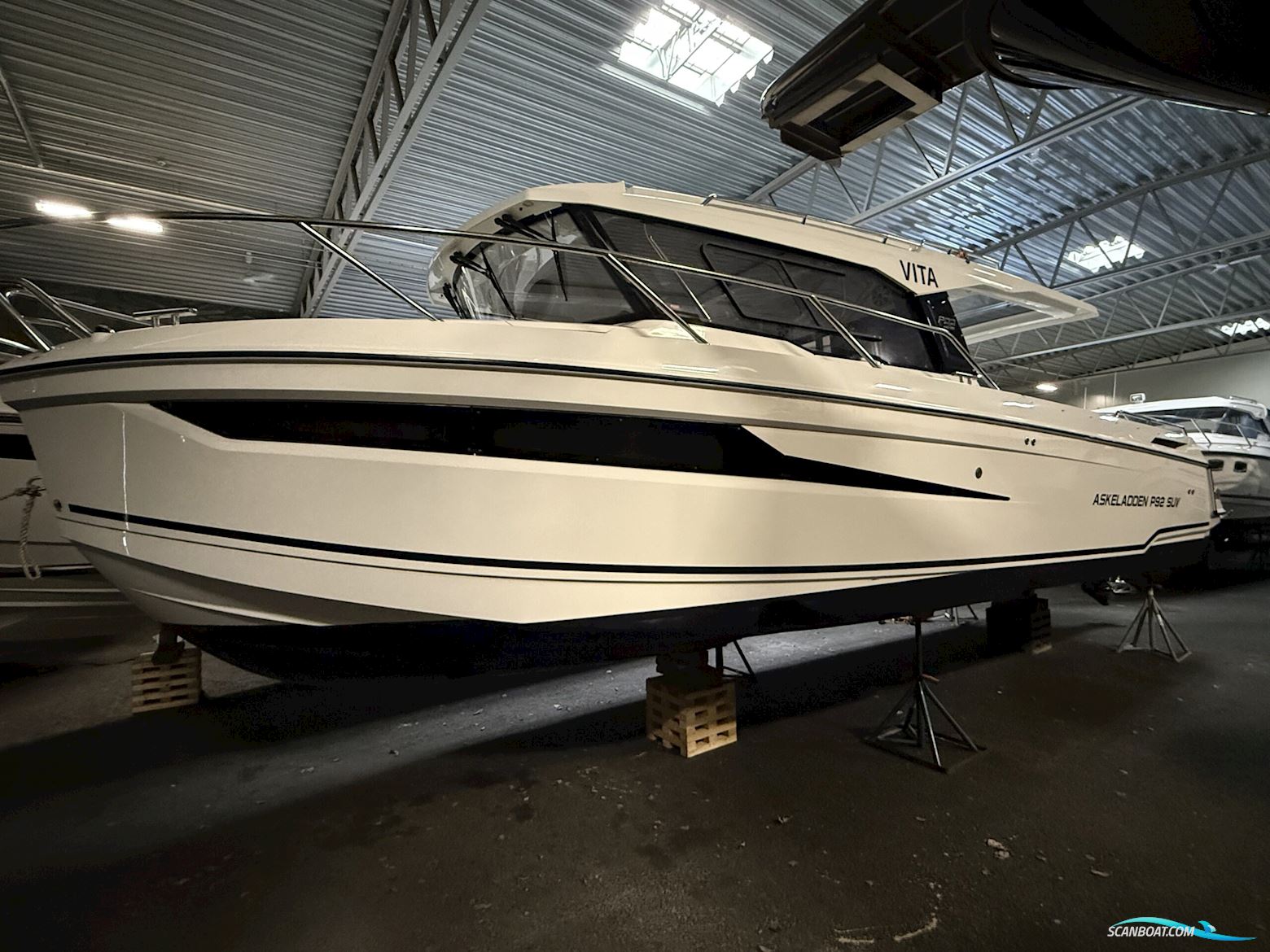 Askeladden P92 Suv Extented Hardtop Motorboat 2022, with Suzuki engine, Denmark