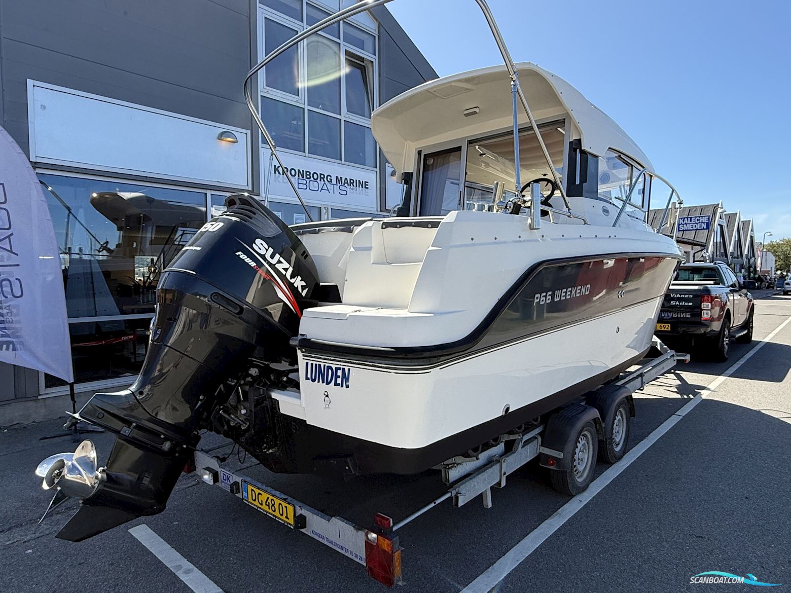 Askeladen P66 med trailer. SOLGT