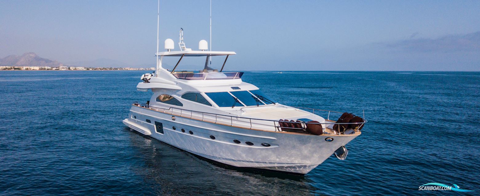 Astondoa 72 Glx Motorboat 2002, with Man Man V12-1360 Crm engine, Spain