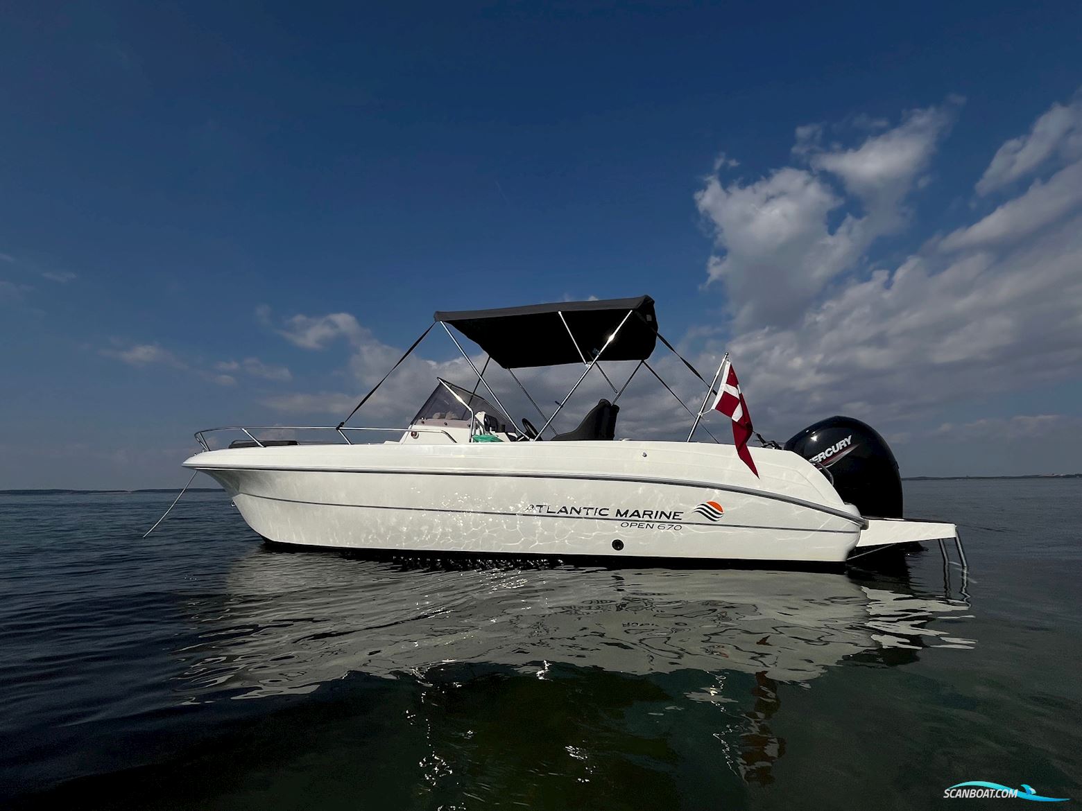 Atlantic Marine 670 Open Motorboat 2021, with Mercury 150 engine, Denmark