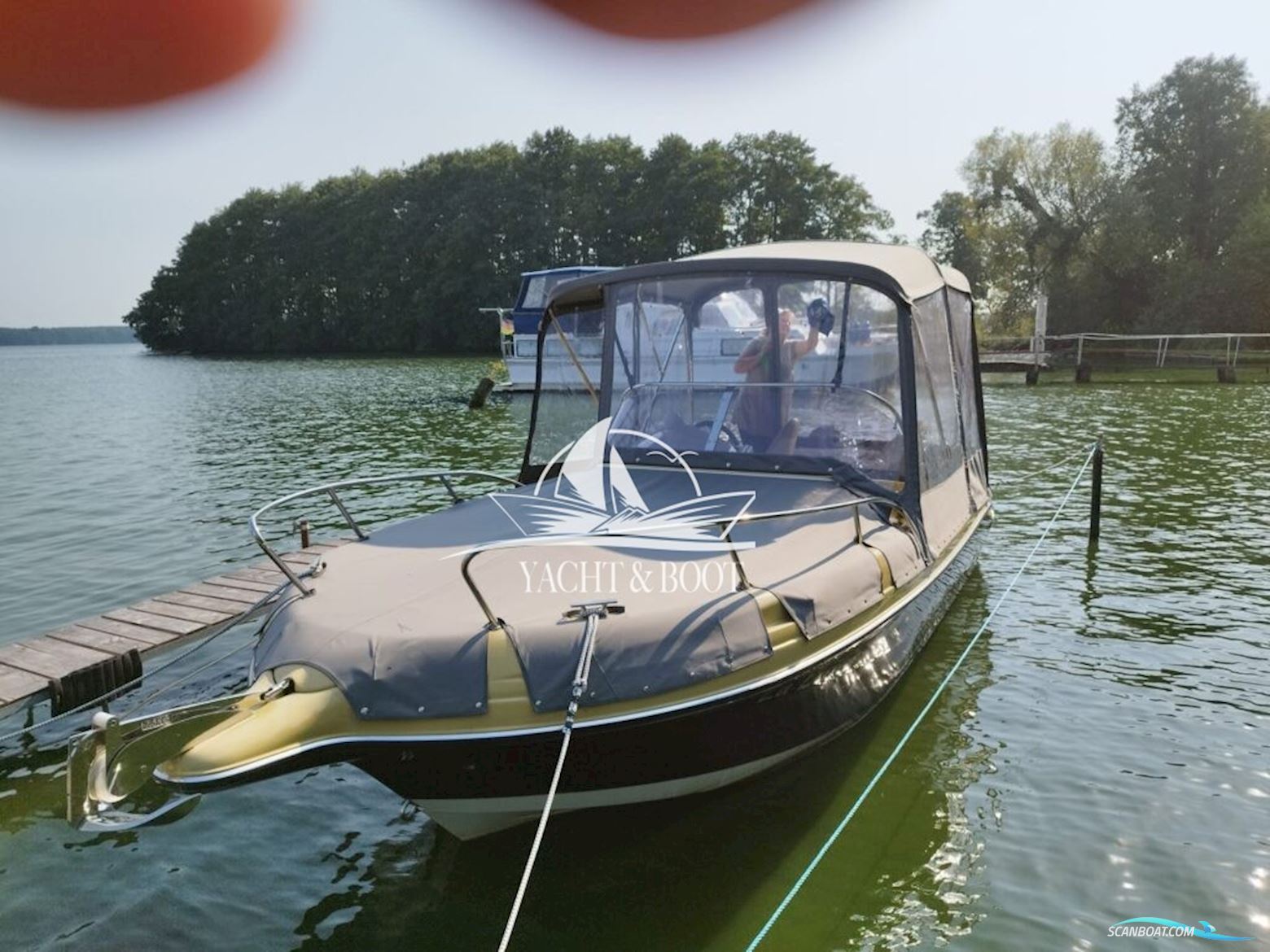 Atlantic Marine Suncruiser 650 Motorboat 2009, with Suzuki engine, Germany