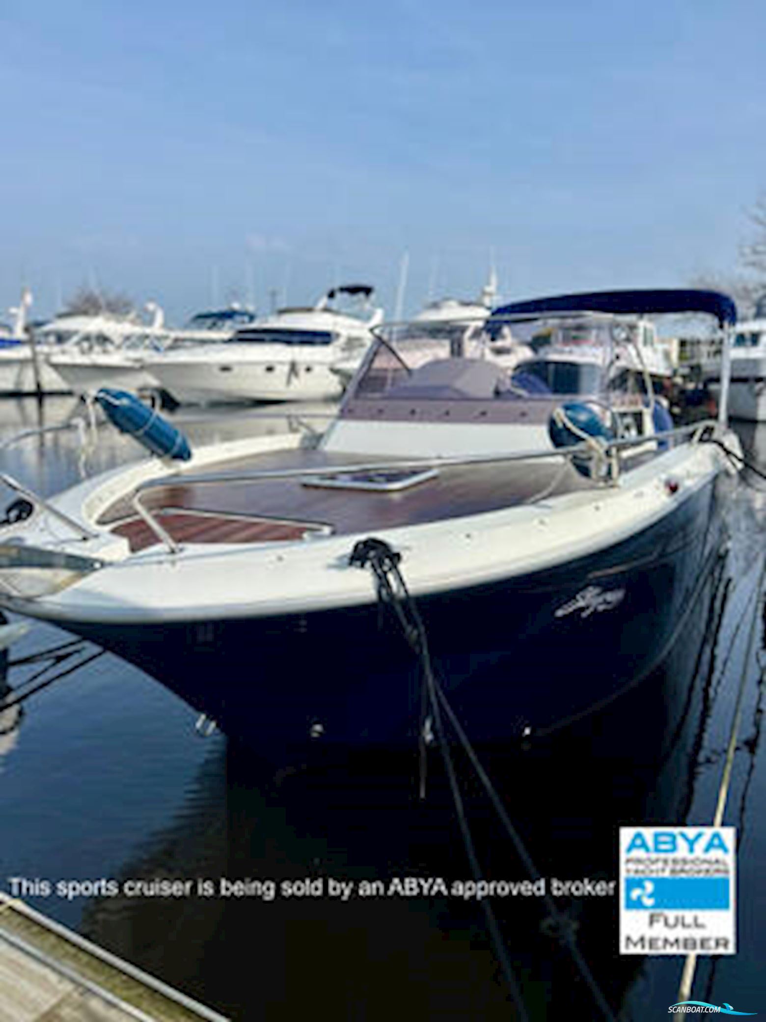 Atlantic Suncruiser 730 Motorboat 2021, with Mercury Verado engine, United Kingdom